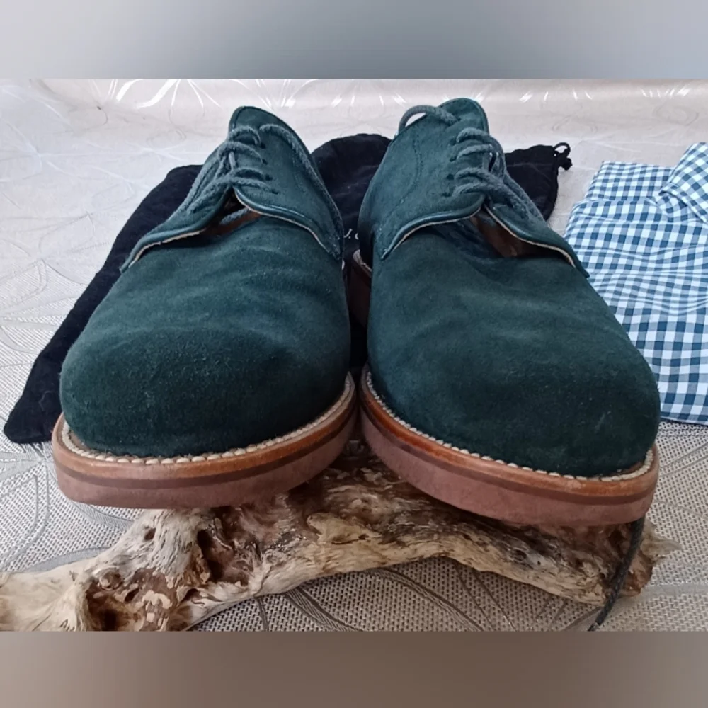 J. Crew Green Suede Shoes!